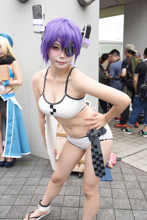 「艦隊これくしょん -艦これ-」の天龍に扮する りもねさん