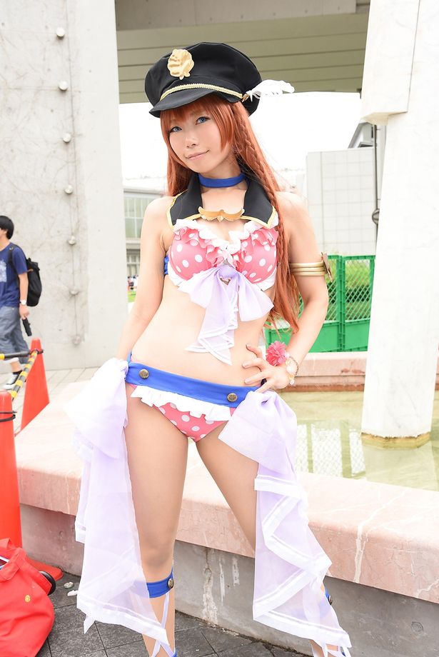 「グランブルーファンタジー」のリーシャに扮する木葉さん