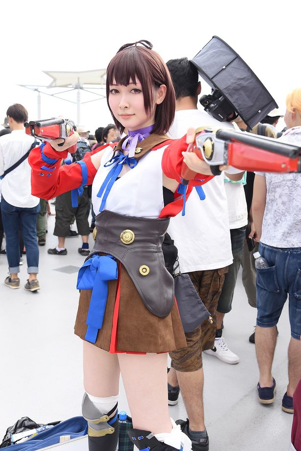 「甲鉄城のカバネリ」の無名に扮する咲夜さん