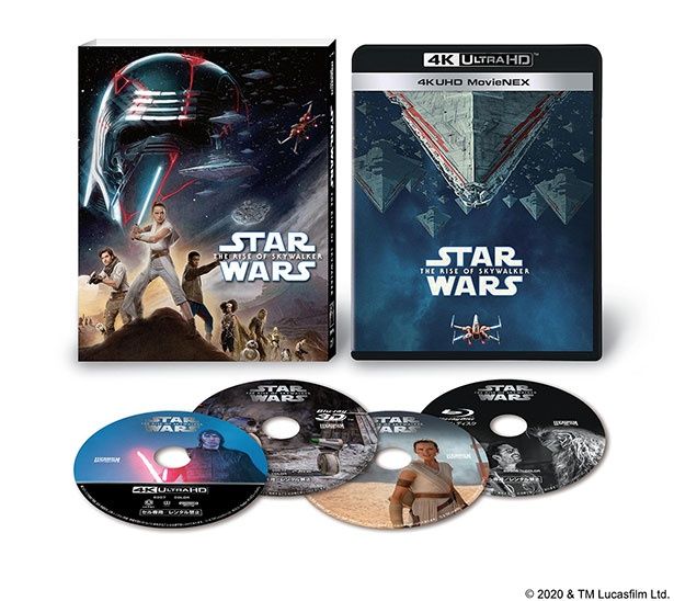 『スター・ウォーズ/スカイウォーカーの夜明け』の4K UHD MovieNEXも好評発売中