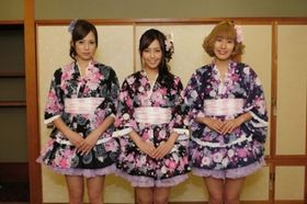 人気グラドルたちが温泉コンパニオンに変身