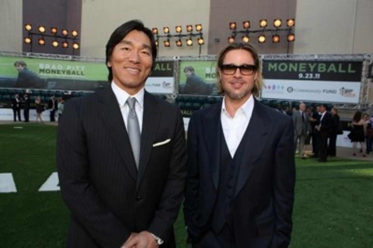 ブラッド・ピット＆松井秀喜、ハリウッドとMLBの二大スター『マネー 