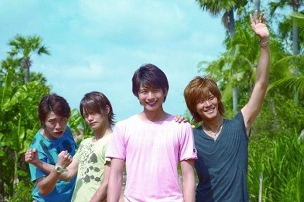 左から・柄本佑、窪田正孝、向井理、松坂桃李。共演した4人は現場で意気投合