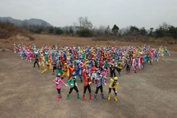 【写真】35戦隊、総勢199人のヒーローが結集し大ヒットを記録した前作『ゴーカイジャー ゴセイジャー スーパー戦隊199ヒーロー大決戦』