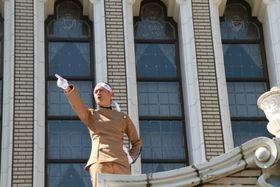 1970年11月25日に防衛庁内で衝撃的な自決を遂げた三島由紀夫役にARATAが挑む