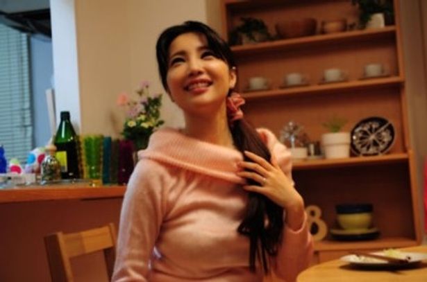 服の上からでも存在感のある森下のGカップ！
