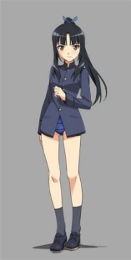 注目の新キャラ・服部静夏。年齢は宮藤より年下の14歳