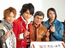 『海賊戦隊ゴーカイジャーVS宇宙刑事ギャバン THE MOVIE』の初日舞台挨拶