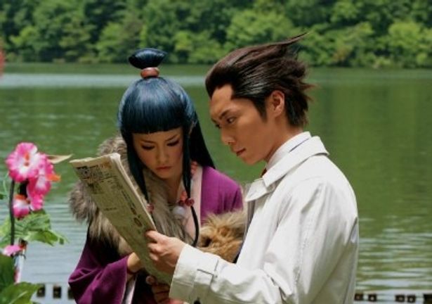 霊媒師の卵・綾里真宵役の桐谷美玲