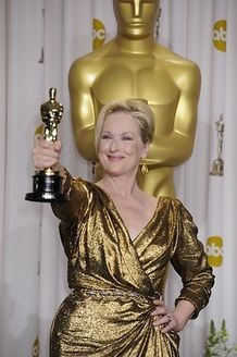 主演女優賞受賞で興奮しすぎたメリル・ストリープ
