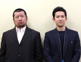 『ゴーストライターホテル』で共演した阿部力とケンドーコバヤシを直撃！