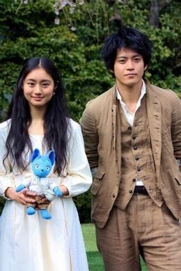 映画「グスコーブドリの伝記」の完成会見に小栗旬、忽那汐里らが登壇