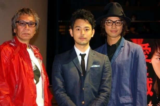 『愛と誠』のトークショーで妻夫木聡、斎藤工、三池崇史監督が登壇