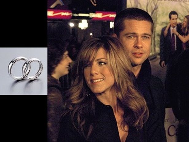 元妻ジェニファー・アニストンとの結婚指輪もコピー商品が出回っていた