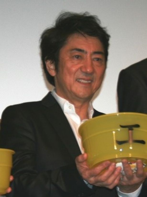 古代ローマ人のハドリアヌスを演じた市村正親