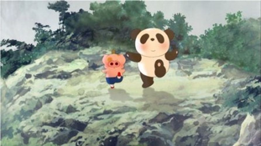 武当拳が炸裂！子ブタがカンフーを披露する異色アニメが登場