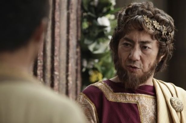 【写真を見る】古代ローマ人のハドリアヌスを演じたのは市村正親