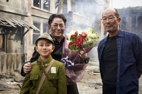 韓国で『少年H』のクランクアップで迎えた水谷豊