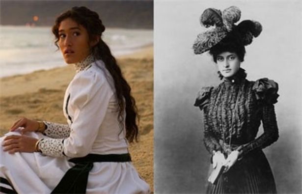 悲劇の王女カイウラニを演じたクオリアンカ・キルヒャー。実際のカイウラニと似ている!?