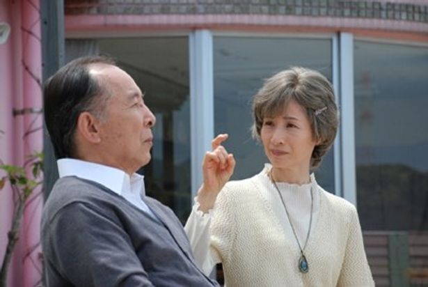 パートナー役を演じたのは松原智恵子。ベテラン俳優が顔をそろえた