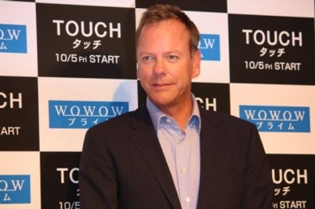 終始、ご機嫌だったキーファー・サザーランド