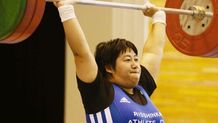 ウエイトリフティング選手の皆川ひとみ役を好演した江原由夏