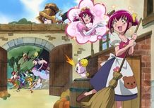 不思議な少女ニコちゃんに誘われやってきた絵本の世界でみゆきはシンデレラに変身！