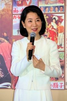 「吉永小百合展 一生生徒で…」のイベントに登壇した吉永小百合