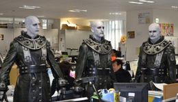 Movie Walker編集部にやってきたタイラント隊