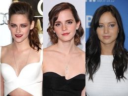 次世代を担う、左からクリステン・スチュワート、エマ・ワトソン、ジェニファー・ローレンス