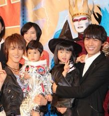 白石隼也、福士蒼汰とデーモン閣下が完成披露試写会に登壇