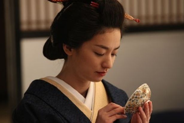 綱吉への強い愛を胸に秘める柳沢吉保。彼女の思いがあふれ出る