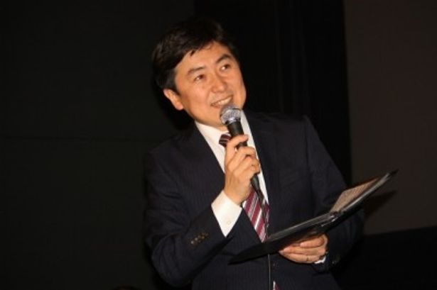 MCはフジテレビの笠井信輔アナウンサー