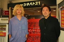 『インターミッション』の染谷将太と樋口尚文監督