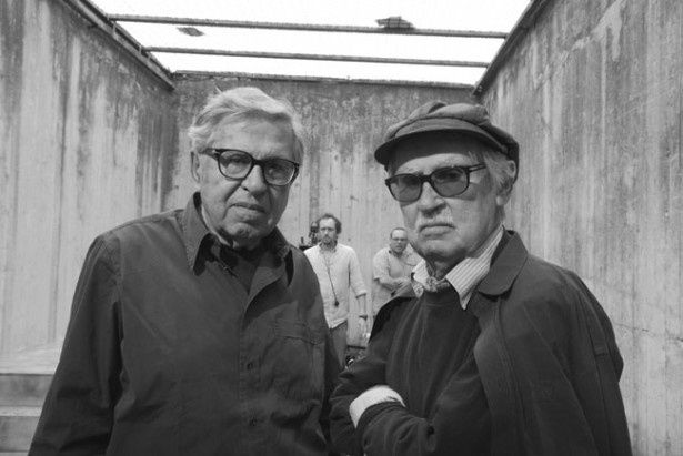左が弟パオロ、右が兄ヴィットリオ。約50年にわたって共同で映画監督をしている
