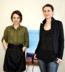 第65回カンヌ国際映画祭で女優賞を受賞したルーマニアの新鋭女優のふたりが来日
