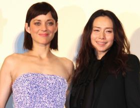 マリオン・コティヤールと中谷美紀、日仏の美人女優がそろい踏み！