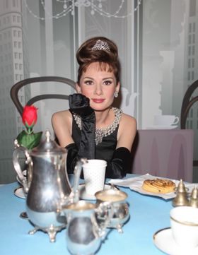 なぜ世間は私のことを美しいと言うのかわからないわ※写真はオードリーの蝋人形(マダム・タッソー オーストラリア)