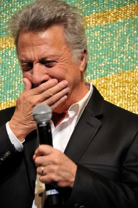 撮影裏話をしながら感涙したダスティン・ホフマン
