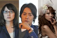 『カノジョは嘘を愛しすぎてる』に出演する谷村美月、反町隆史、相武紗季