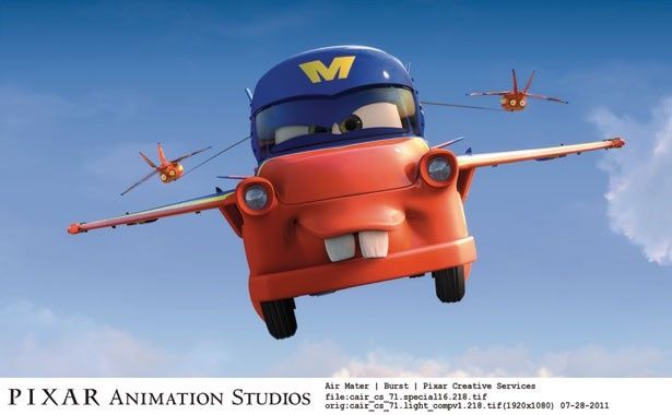 飛行機に憧れるメーターを描いた『飛行機メーター』も収録