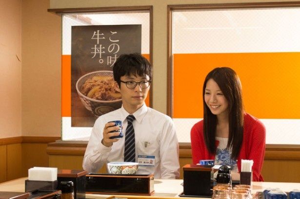 牛丼屋デートも夏帆のような美人と一緒なら楽しそう