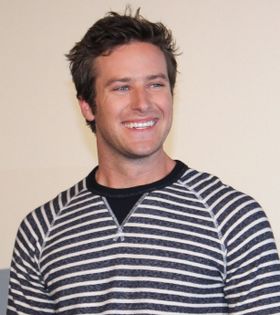 ハリウッド期待のホープ、アーミー・ハマーが初来日！