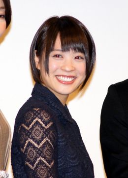 舞台あいさつに登壇した北乃きい