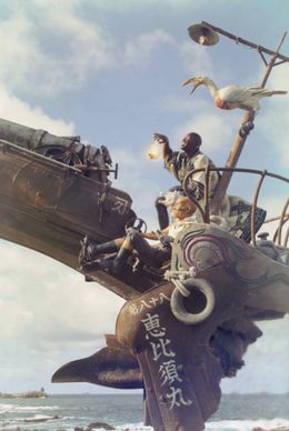 4月に発売された作品集「漁師の角度 完全増補改訂版」に掲載されていたフィギュアも多数展示