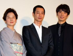 田中裕子、息子役の加瀬亮とユースケを語る