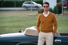 主人公インディアの叔父チャーリーを演じるマシュー・グード