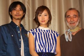 『百年の時計』の初日舞台挨拶に登壇した木南晴夏