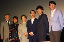 『はじまりのみち』初日舞台挨拶が開催