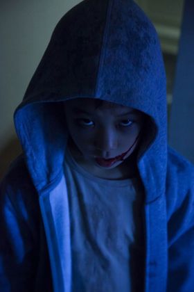 ホラー映画における恐ろしい少年キャラの新鋭、さとし登場！